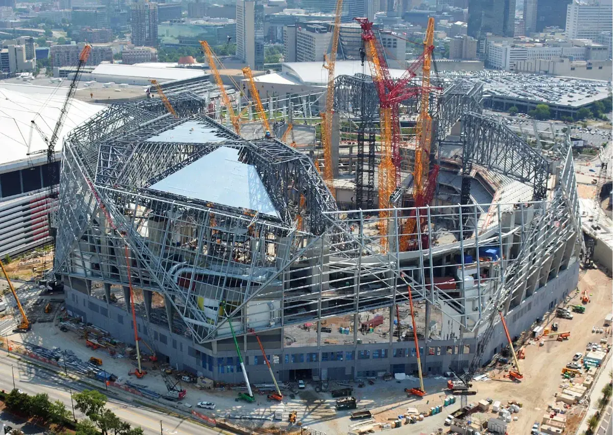 Povijest Stadion u Atlanti